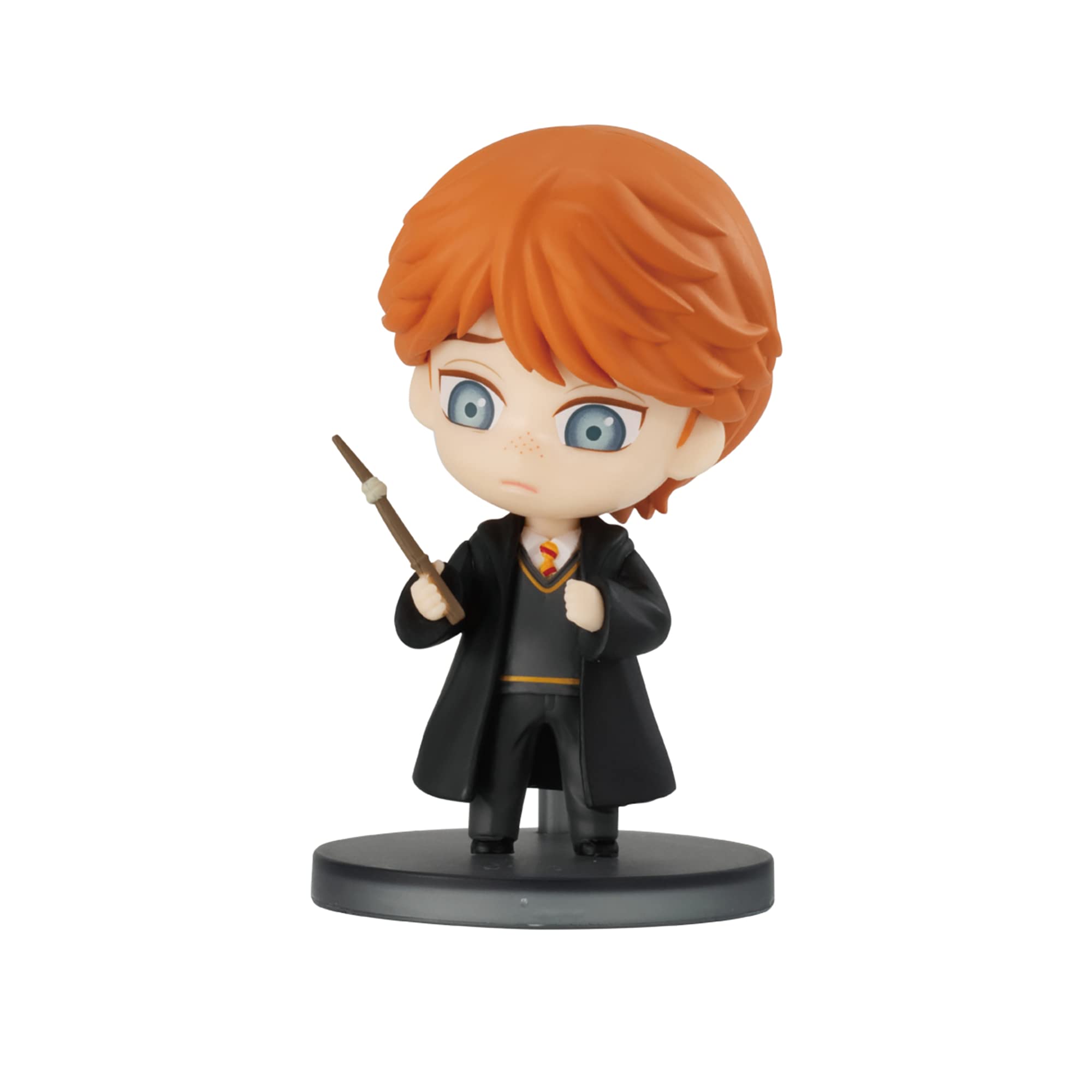 Bandai Chibi Masters Ron Weasley Figure | 8cm Damaged Wand | Harry Potter Collectible Gift