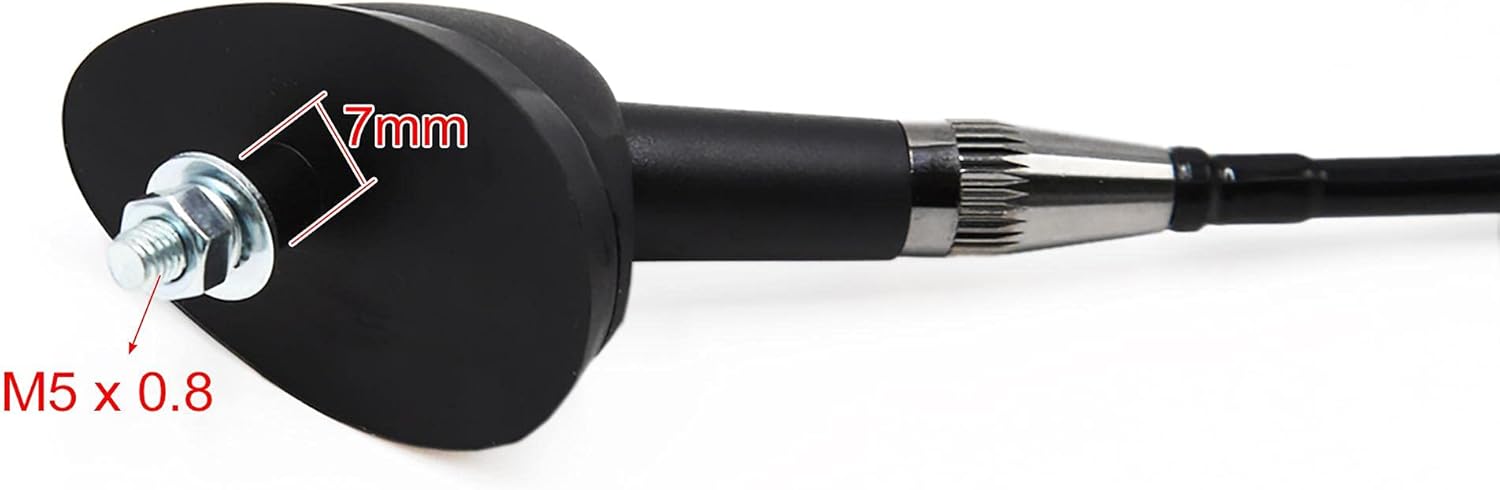 uxcell Universal Black Car Vehicle Roof Mount Radio FM AM Antenna Aerial: Automotive