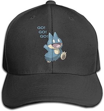 Karoda Snorlax Adjustable Baseball Cap/Hat Hip Hop Hat Black
