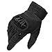 Reebow Gear Military Hard Knuckle Tactical Gloves Full Finger for Army Gear Outdoor Sport Work Shooting Paintball Hunting Riding Motorcycle Black S