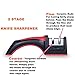 2 Stage Knife Sharpener Tool - Professional Blade Sharpening Machine Sharpen Blades, Kitchen Knives System, Scissors