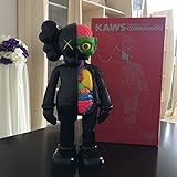 KAWS Dissected Companion Action Figures Toys for Children Original Fake Art Toys Scientific Education Toy 16inch Black