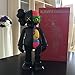 KAWS Dissected Companion Action Figures Toys for Children Original Fake Art Toys Scientific Education Toy 16inch Black