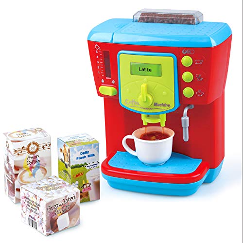PlayGo Delicious Coffee Maker Machine Kids Children Pretend Play Activity Maker Toy - Kitchen Gifts Toys Set