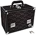 Caboodles Stylist Train Case, Black Lace Over Silver