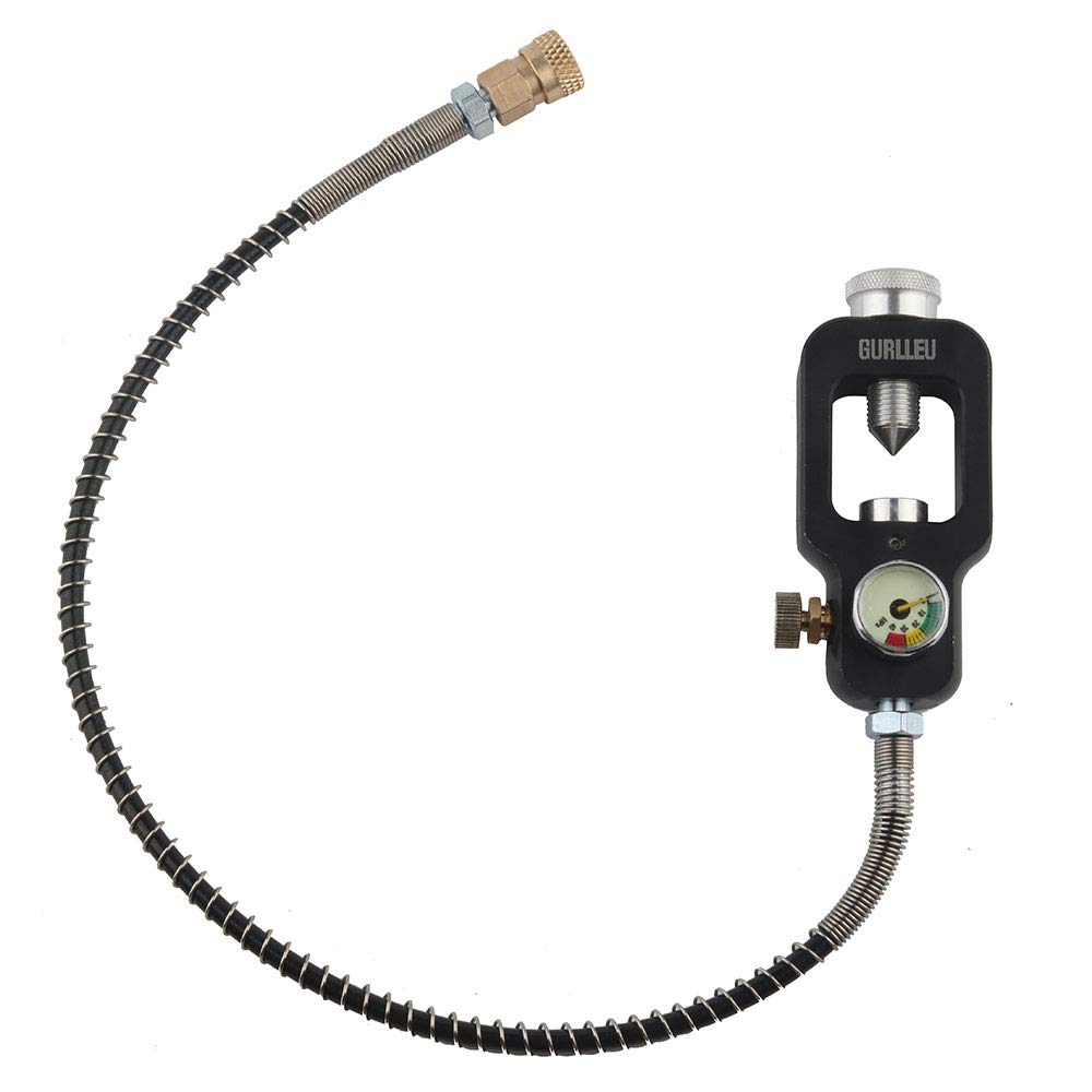 IORMAN DIN Valve Scuba Adapter 4500psi High Pressure PCP Paintball HPA