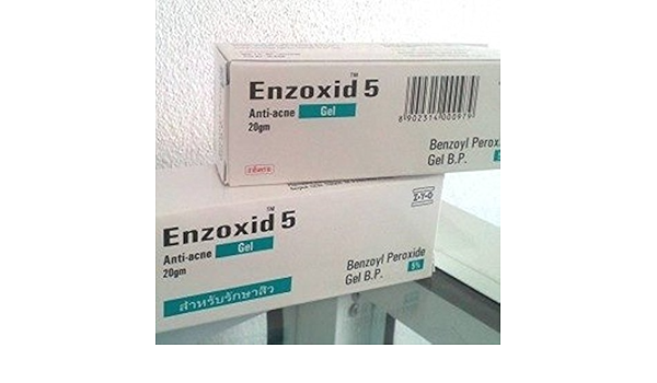 Amazon Com Enzoxid 5 Anti Acne Gel G Belleza Y Cuidado Personal
