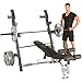 Fitness Reality X-Class Olympic Weight Bench with Detachable Leg Hold-Down