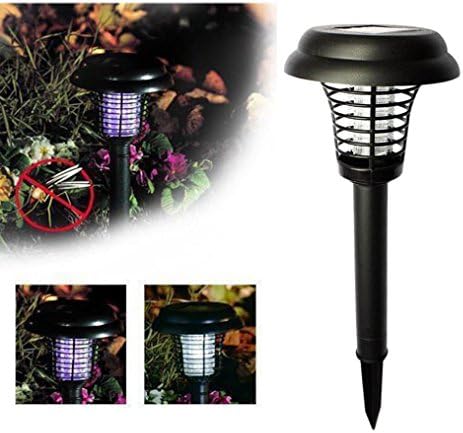 2017 Solar Powered LED Light Mosquito Pest Bug Zapper Insect Killer Lamp Garden, Lawn, Patio ,Yard ,Path, Home, Driveway