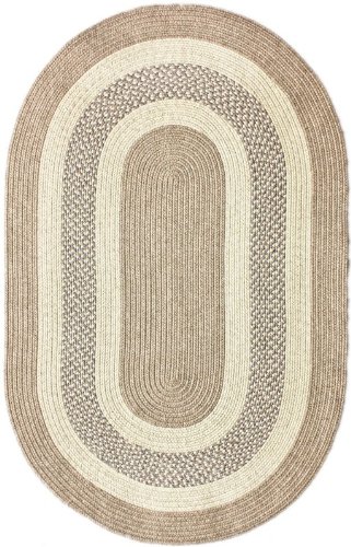 Nuloom Casuals 5 X 8 Oval Blau Geflochten Bereich Teppich