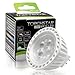 TORCHSTAR 10 Pack 5W MR16 LED Bulb - 50W Halogen Equivalent 5000K Daylight LED MR16 Spotlight - 340 Lumen 36 Degree Beam Angle Bi Pin GU5.3 Base for Home, Recessed, Accent, Landscape, Track Lighting