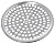 Browne (575349) 9" Perforated Aluminum Pizza Tray
