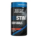 360STIM - Fast-Acting Energy Capsule for Long Lasting Energy, Burns Fat and Controls Appetite, Boosts Mood and Focus, 60 servings