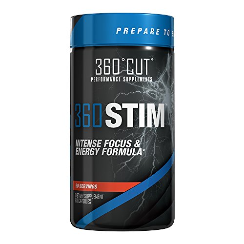 360STIM - Fast-Acting Energy Capsule for Long Lasting Energy, Burns Fat and Controls Appetite, Boosts Mood and Focus, 60 servings 360STIM - Fast-Acting Energy Capsule for Long Lasting Energy, Burns Fat and Controls Appetite, Boosts Mood and Focus, 60 servings