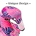 Premium Flamingo Inflatable Drink Floats - 3 Pack of Pool Drink Holder Floats, Unique Design, Floating Cup Holder, Drink coozie