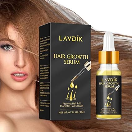 Shreeyas LAVDIK Anti Preventing Hair Lose Serum Essential Oil Liquid Ginger Fast Hair Growth Damaged Hair Repair Growing Women Men