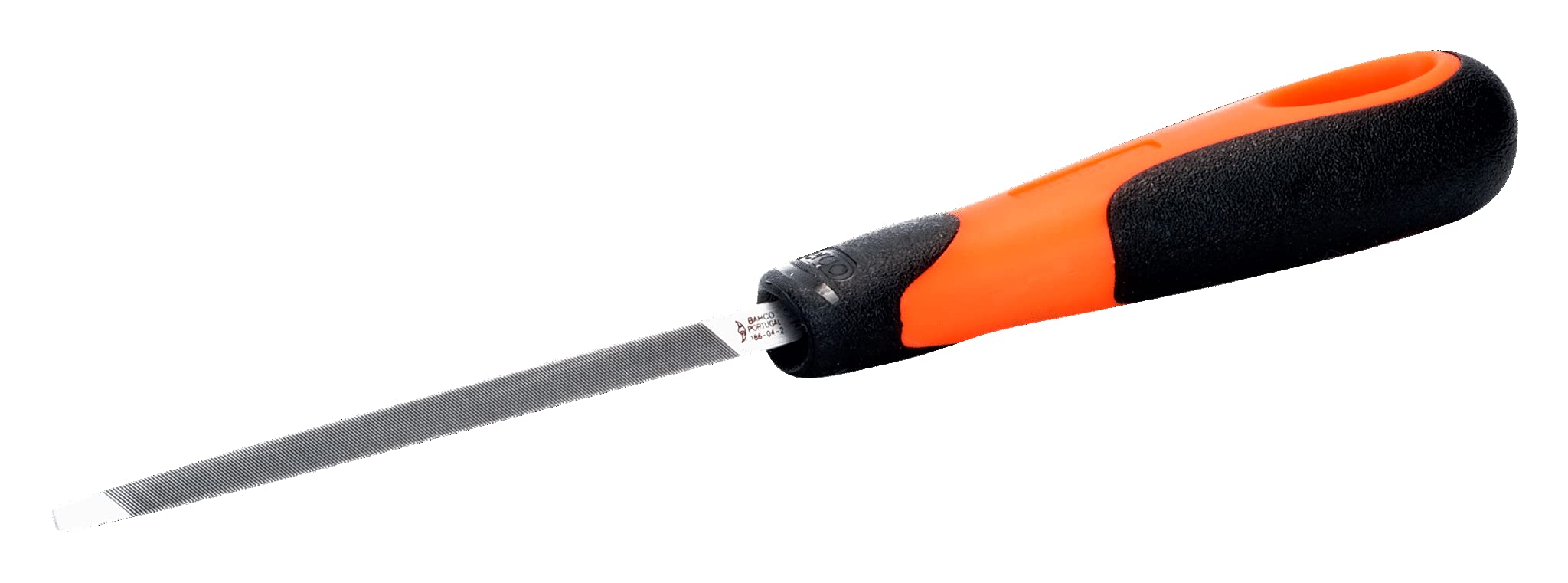 Bahco 4-186-05-2-2 "Ergo Slim Taper Saw File, Grey/Black/Orange, 125 x 7.0 mm