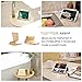 SAMDI Tablet Stand, Wood iPad Stand: Desktop Stand Holder Dock for New iPad 2017 Pro 9.7, 10.5, Air Mini 2 3 4, Kindle, Nexus, Accessories, Tab, E-Reader, Other Tablets (4-13 inch)-(White Birch)