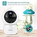 OMMC Wireless Security Camera 1080P, Baby Monitor Home IP Camera with Night Vision/2-Way Audio/Motion Detection,Works with Alexa