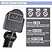 GLW 12V AC or DC LED Motion Sensor Flood Light,10W Mini IP65 Waterproof Outdoor Light,900LM,3000K,Warm White Security Light with PIR,80W Halogen Bulb Equivalent[NO Plug]