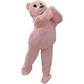 Giant Plush Teddy Bear Mascot Costume Dancing Bear Fancy Dress Stage Wear Costumes Animal Character Cosplay Halloween Costumes Christmas Costumes Adult Size for Women Gift for Valentine's Day