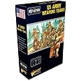 Warlord Games Bolt Action WWII US Army Weapons Teams Figures 1:56 Military Table Top Wargaming Plastic Model Kit 402213109