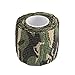 SEADESKY Camouflage Tape Wrap 5CM x 4.5M Camo Form (Pack of 3) (Camouflage1)