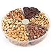 Nut Gift Tray for Holidays & Christmas (2 Pounds) by Coco's Gift Baskets. Fresh & Delicious Almonds, Buttery Cashews, Pistachios, Mixed Nuts, Chocolate Almond, Walnuts, Pecan