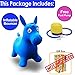Premium Inflatable Horse Hopper – Best Animal Bouncer Ride-On Toy for Kids, Boys, Girls and Children 2, 3, 4, 5. Play Hopping Toys. Free Foot Pump + Gift Box