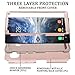 Galaxy Note 8 Case, AOKER [Updated Version] [Fashion Design] [Non-Slip Feature] Shockproof Anti-Scratch High Impact Perfect Protective Case Cover for Samsung Galaxy Note 8 (Rosegold 2)