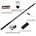 Goture Portable Hand Fishing Rod - Carbon Fiber Telescopic Stream Fishing Rod Ultralight Portable Carp Pole 12FT 15FT 18FT 21FT 24FT + Free Tip Set (Last Segment)