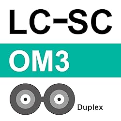 10Gtek Fiber Patch Cable - LC to SC OM3