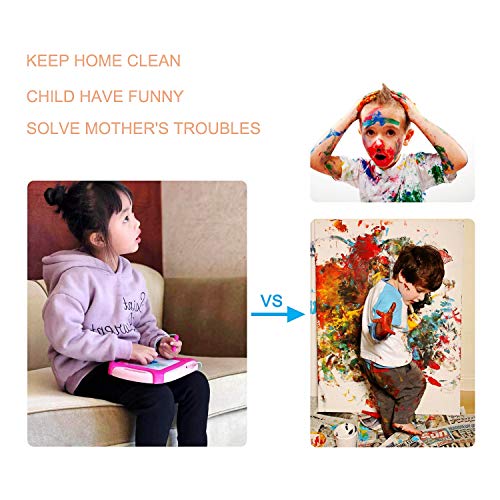 image for HUITEM Magnetic Drawing Board, Colorful Doodle Board, Erasable Sketchi