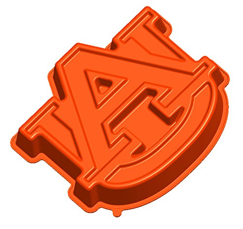 NCAA Auburn Tigers Cake Pan with Stand, One Size, Orange