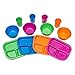 Kids Plates Bowls Cups Dinnerware Set 12 Pieces Assorted Colors …