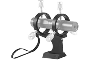 Maxmartt Finder Scope Bracket Telescope Lazer Finder Bracket Laser Pointer Bracket Aluminum Alloy Adjustable Laser Pointer Finder Scope Bracket for Astronomical Telescope
