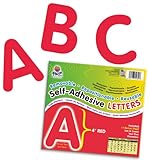 Pacon Letters, 4-Inch, Red-12 (0051621)
