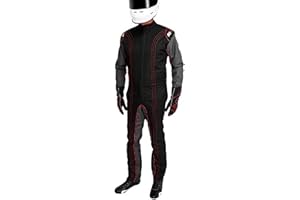 K1 RACEGEAR K1 Race Gear 10-GK2-R-LXL CIK/FIA Level 2 Approved Kart Racing Suit (Red, Large/X-Large)