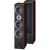 Magnat Monitor Supreme 1002 380W 3-Way Floorstanding Speaker - Mocca | 3-way bass reflex speaker with dual 6.5" drivers for immersive audio, powerful bass and crystal-clear sound