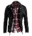 Zicac Men's Casual Fashion Military Zip Button Cotton Jacket Coat