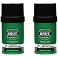 Brut Deodorant 2.25 Ounce Round Solid Classic (66ml) (2 Pack)