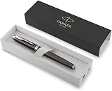 Parker IM Fountain Pen Dark Espresso Fine Nib Blue Ink Refill Gift Box view 2