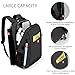TIGERNU Slim Laptop Backpack Anti Theft Waterproof Mochila Rucksack with USB Charging Port Travel Business School Bag for Men Women Fit 14/15.6 Inch Computer (Black)