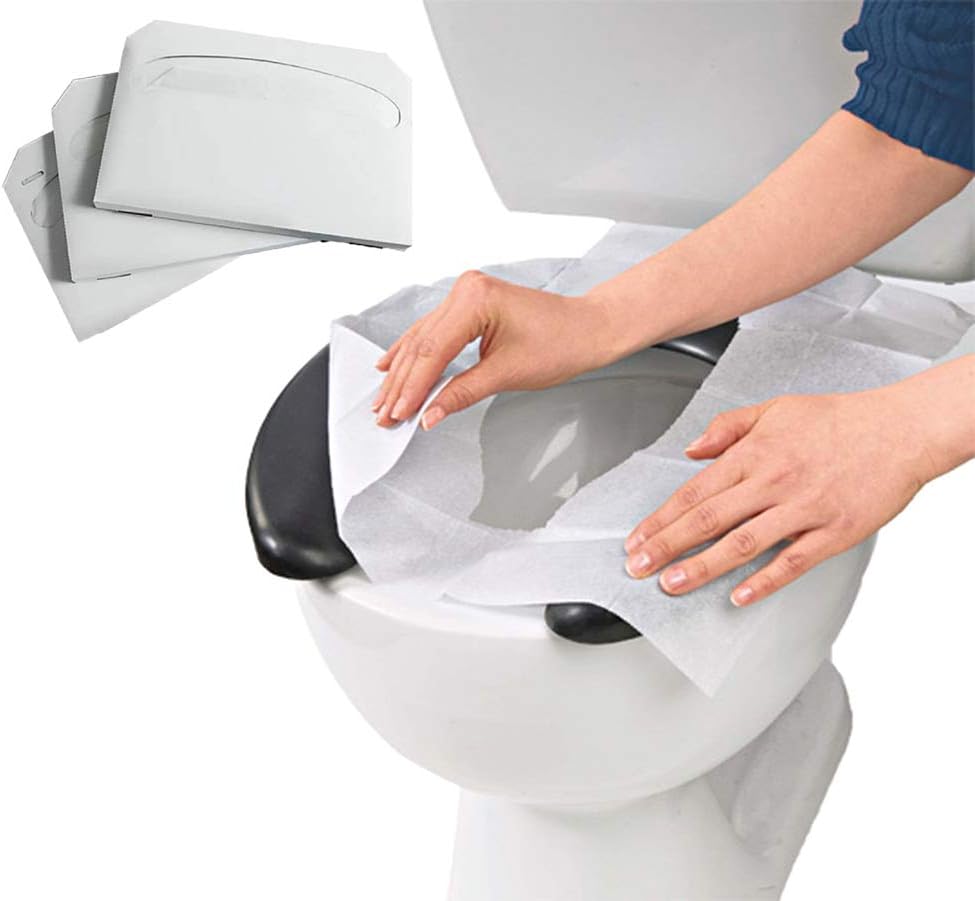 ABC Pack of 250 Half Fold Toilet Seat Covers. 1/2 Fold