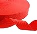 Red Polypropylene Webbing 50 Yards x 1-inch; 1” Wide Polypro Strap Webbing; Great for Bags, Outdoor Gear; Collars, Leashes, Halters, Sporting Gear & More