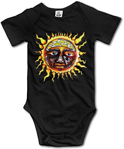 Sublime 40 Oz.To Freedom Album Logo Short Sleeve Baby's Cotton Gauze Printed One-piece Bodysuit