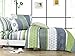 Serene 3pc 100% Cotton Duvet Cover Set : Duvet Cover and Two Matching Shams (King)