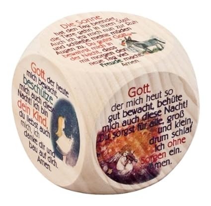 Gute Nacht Gebete: Gebetswürfel Abendgebete für Kinder