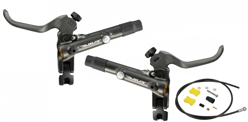 Shimano Saint blm820bpa Pair Brake Levers C/SM-BH90 + ACEI.