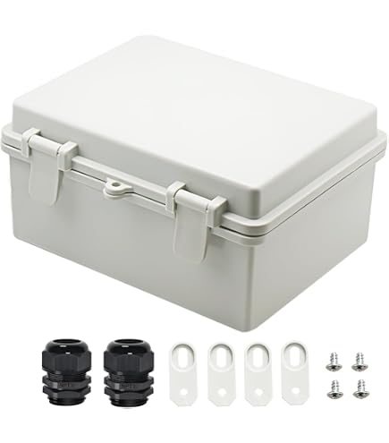 CrocSee ABS Dustproof Waterproof IP65 Junction Box (8.6